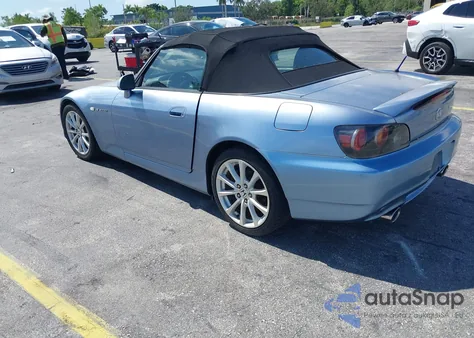 2006 Honda S2000 z USA, uszkodzony, nr VIN JHMAP21416S001005